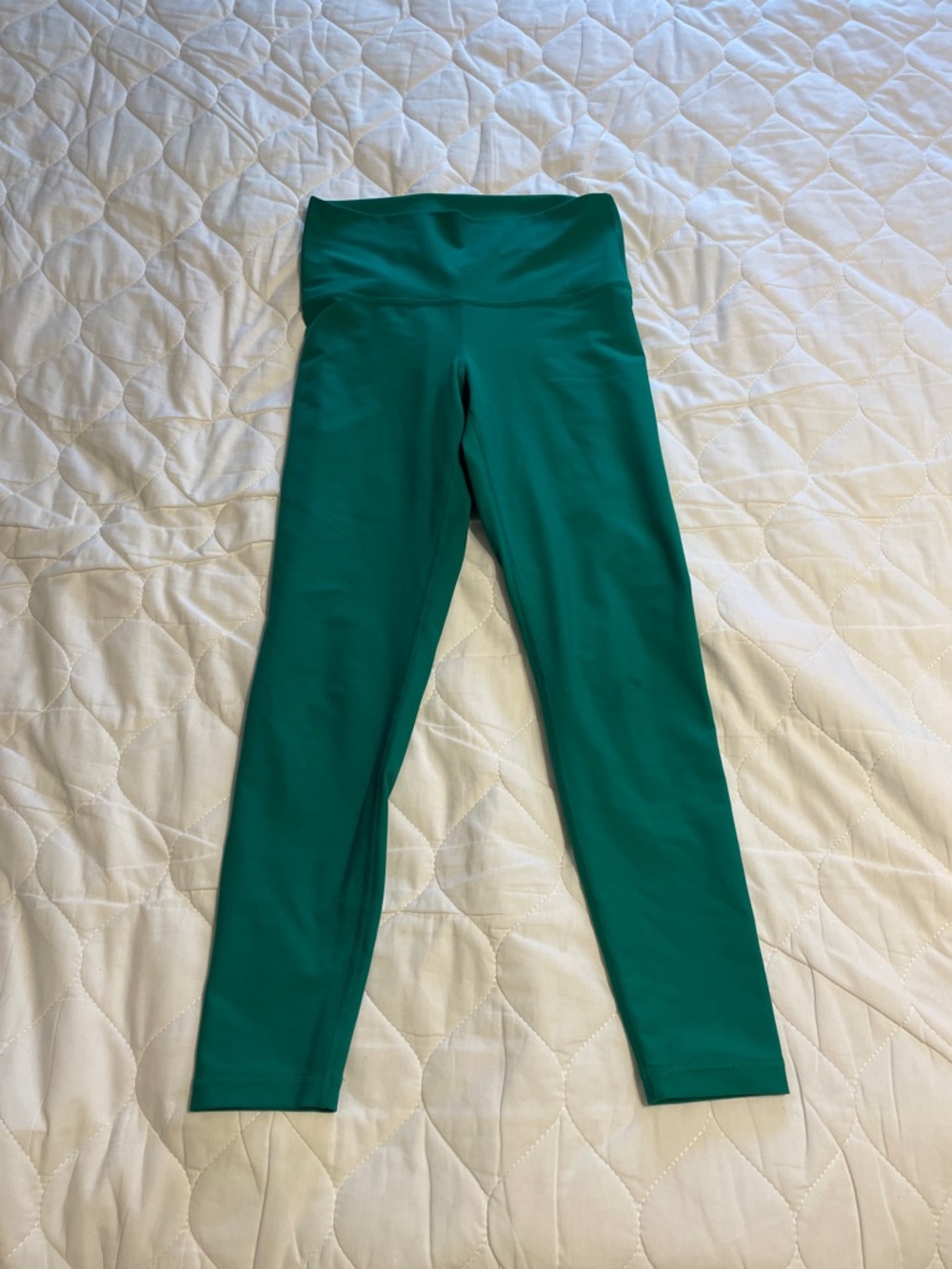 High-Waist Women’s Athletic Leggings in Green